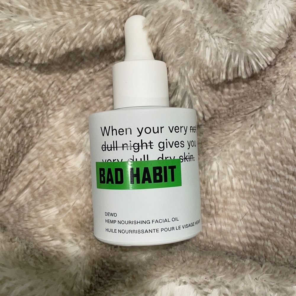 New Bad Habit Facial oil